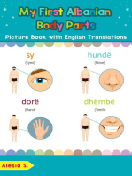 My First Albanian Body Parts Picture Book with English Translations: Teach & Learn Basic Albanian words for Children, #7
