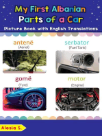 My First Albanian Parts of a Car Picture Book with English Translations: Teach & Learn Basic Albanian words for Children, #8