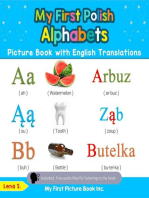My First Polish Alphabets Picture Book with English Translations: Teach & Learn Basic Polish words for Children, #1