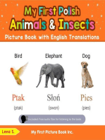 My First Polish Animals & Insects Picture Book with English Translations