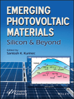 Emerging Photovoltaic Materials: Silicon & Beyond