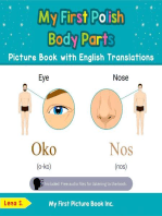 My First Polish Body Parts Picture Book with English Translations: Teach & Learn Basic Polish words for Children, #7