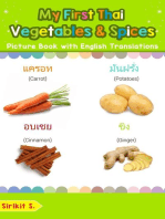 My First Thai Vegetables & Spices Picture Book with English Translations: Teach & Learn Basic Thai words for Children, #4