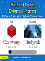 My First Polish Colors & Places Picture Book with English Translations
