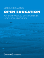 Open Education: Auf dem Weg zu einer offenen Hochschulbildung