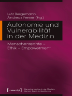 Autonomie und Vulnerabilität in der Medizin: Menschenrechte - Ethik - Empowerment