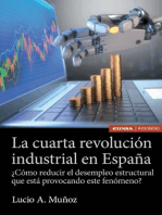 La cuarta revolución industrial en España: ¿Cómo reducir el paro estructural que está provocando este fenómeno?