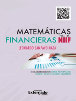 Matemáticas financieras para las NIIF