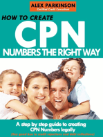 How to Create Cpn Numbers the Right way