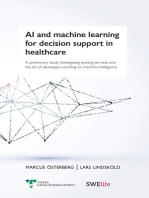 AI and Machine Learning for Decision Support in Healthcare