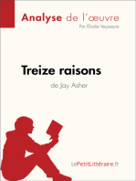 Treize raisons de Jay Asher (Analyse de l'oeuvre): Analyse complète et résumé détaillé de l'oeuvre