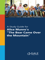 "A Study Guide for Alice Munro's ""The Bear Came Over the Mountain"""