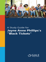 "A Study Guide for Jayne Anne Phillips's ""Black Tickets"""