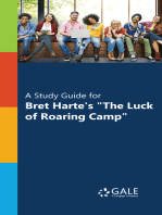 A Study Guide for Bret Harte's "The Luck of Roaring Camp"