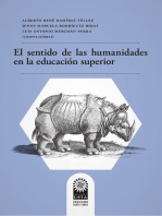 El sentido de las humanidades en la educación superior