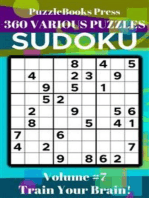 PuzzleBooks Press Sudoku – Volume 7: 360+ Various Puzzles - Train Your Brain!