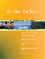 Solution Portfolio A Complete Guide - 2019 Edition