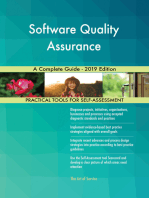Software Quality Assurance A Complete Guide - 2019 Edition