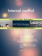 Internal control A Complete Guide - 2019 Edition