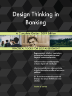 Design Thinking in Banking A Complete Guide - 2019 Edition