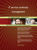 IT service continuity management A Complete Guide - 2019 Edition