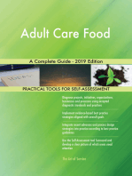 Adult Care Food A Complete Guide - 2019 Edition