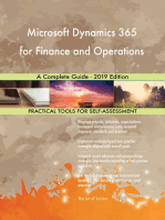 Microsoft Dynamics 365 for Finance and Operations A Complete Guide - 2019 Edition