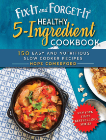 Read Fix It And Forget It Healthy 5 Ingredient Cookbook Online By Hope Comerford Books