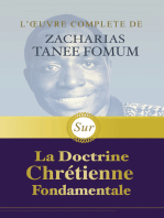 L’œuvre Complète de Zacharias Tanee Fomum Sur la Doctrine Chrétienne Fondamentale