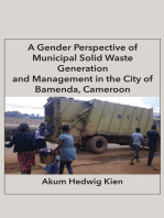 A Gender Perspective of Municipal Solid Waste Generation and Management in the City of Bamenda, Cameroon