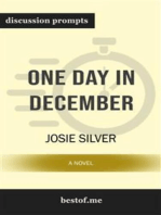 Summary: "One Day in December: A Novel" by Josie Silver | Discussion Prompts