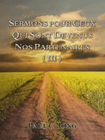 Sermons Pour Ceux Qui Sont Devenus Nos Partenaires (III)