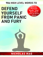 986 High Level Words to Defend Yourself From Panic and Fury