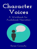 Character Voices: A Workbook for Audiobook Narration: Narrated by the Author, #2