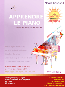 Apprendre le Piano Méthode Débutant Adulte (couleur)