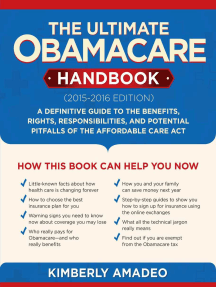 Read The Ultimate Obamacare Handbook 2015 2016 Edition Online By Kimberly Amadeo Books