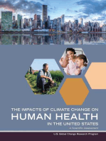 Impacts of Climate Change on Human Health in the United States: A Scientific Assessment