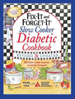 Fix-It and Forget-It Slow Cooker Diabetic Cookbook: 550 Slow Cooker Favorites—to Include Everyone