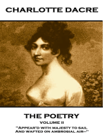 The Poetry of Charlotte Dacre - Volume II