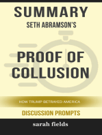 Summary: Seth Abramson's Proof of Collusion: How Trump Betrayed America