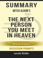 Summary: Mitch Albom's The Next Person You Meet in Heaven: The Sequel to The Five People You Meet in Heaven