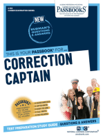 Correction Captain: Passbooks Study Guide