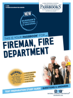 Fireman, Fire Department: Passbooks Study Guide