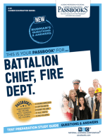 Battalion Chief, Fire Department: Passbooks Study Guide
