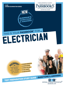Read Maintenance Electrician Foreman Online By National Learning Corporation Books