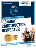 Highway Construction Inspector: Passbooks Study Guide