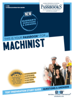 Machinist: Passbooks Study Guide