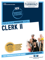 Clerk II: Passbooks Study Guide
