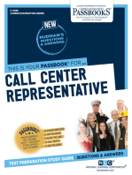 Call Center Representative: Passbooks Study Guide