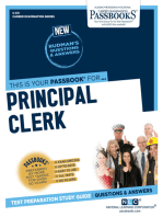 Principal Clerk: Passbooks Study Guide